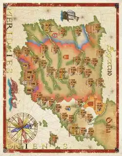 Mapa ibaria medieval